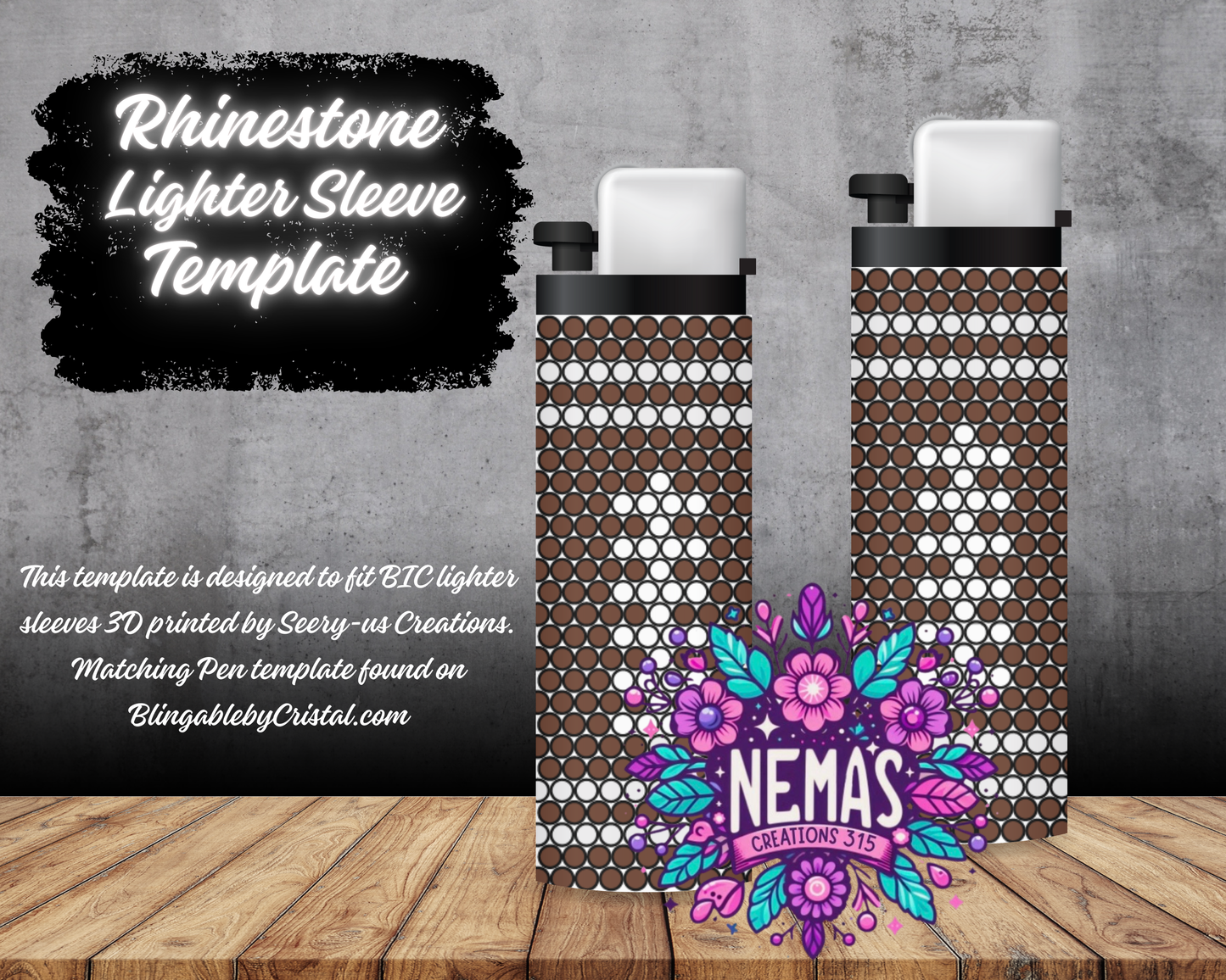 Bic Lighter Sleeve/size SS12 LS116