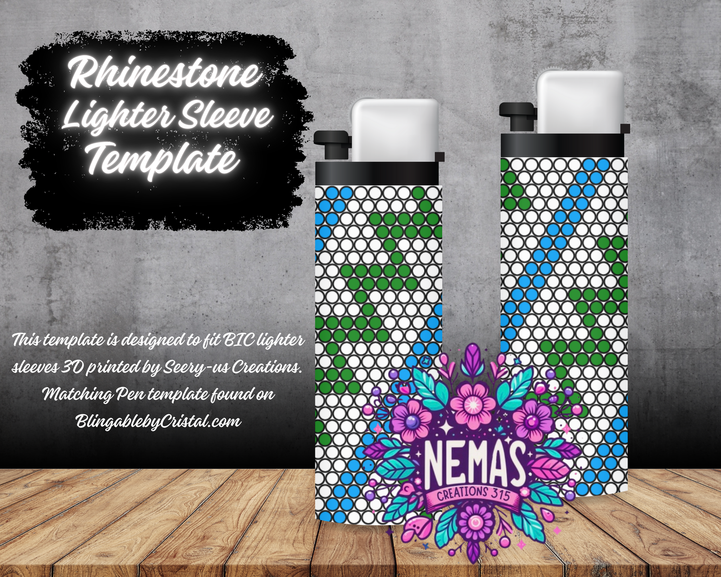 Bic Lighter Sleeve/size SS12 LS112