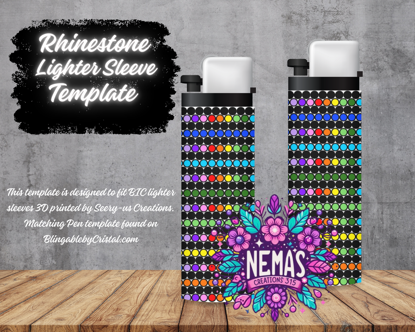 Bic Lighter Sleeve/size SS12 LS215