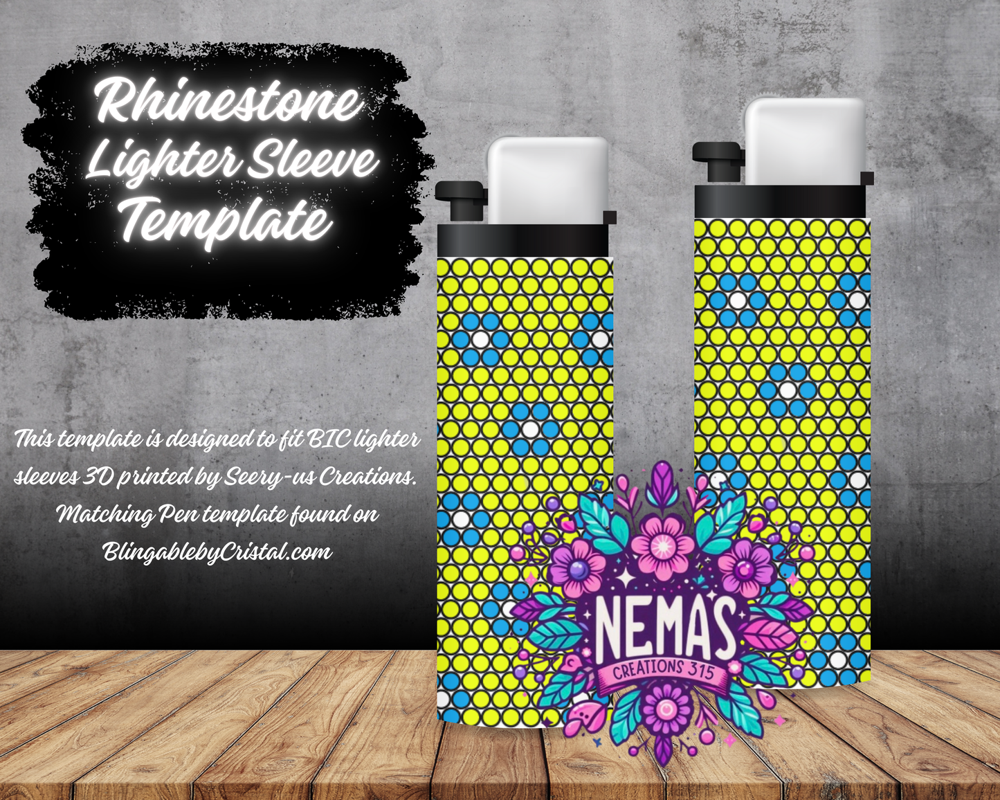 Bic Lighter Sleeve/size SS12 LS114