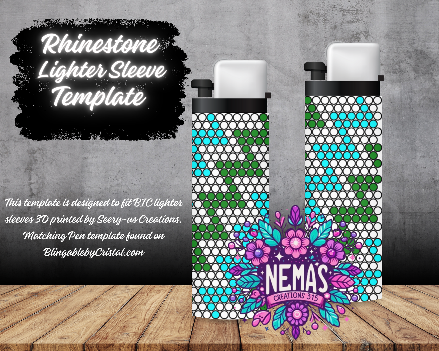 Bic Lighter Sleeve/size SS12 LS111