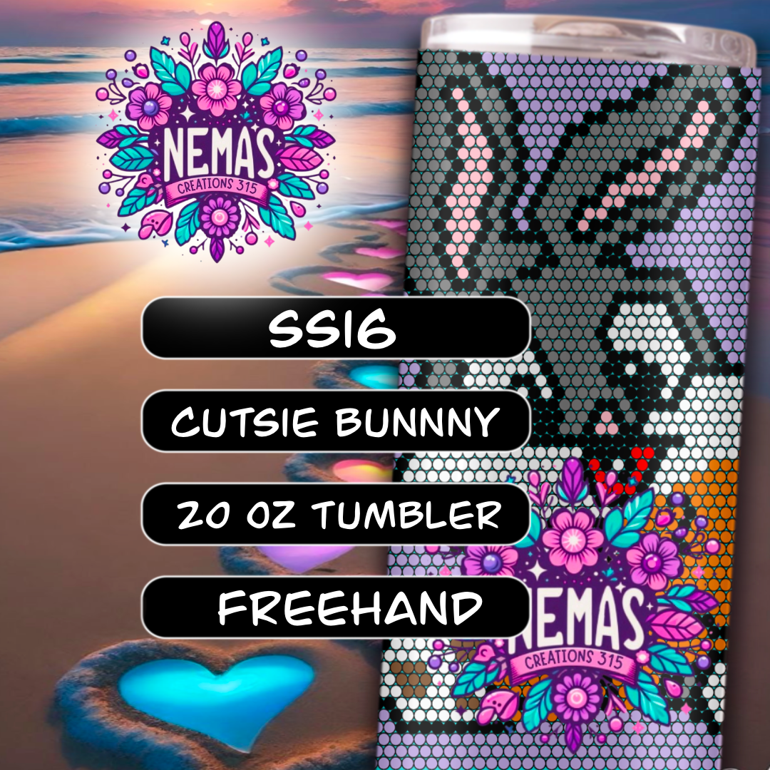 20oz SS16 Tumbler Template