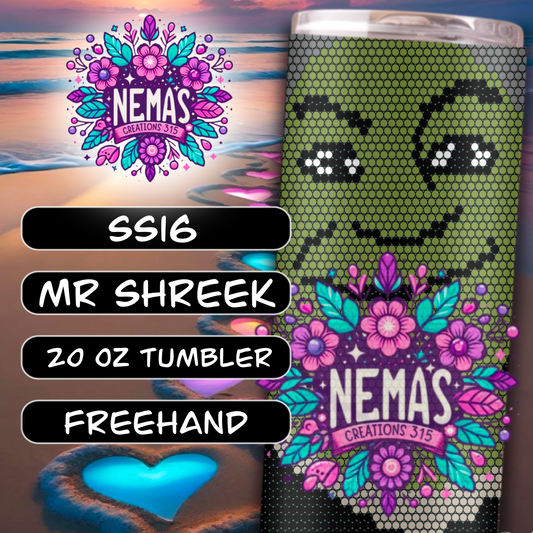 20oz SS16 Tumbler Template