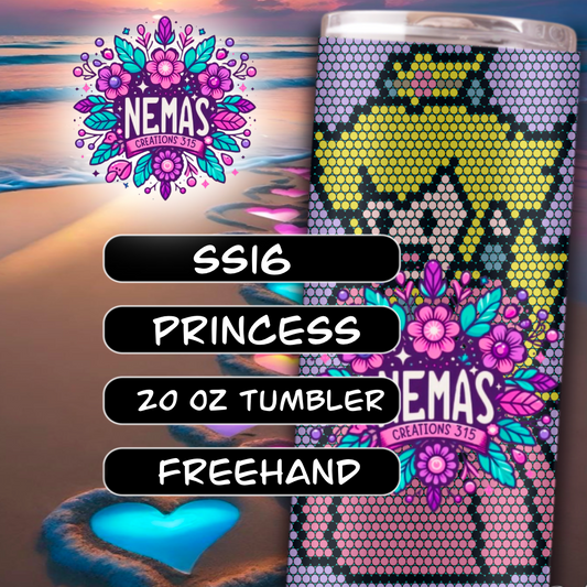 20oz SS16 Tumbler Template