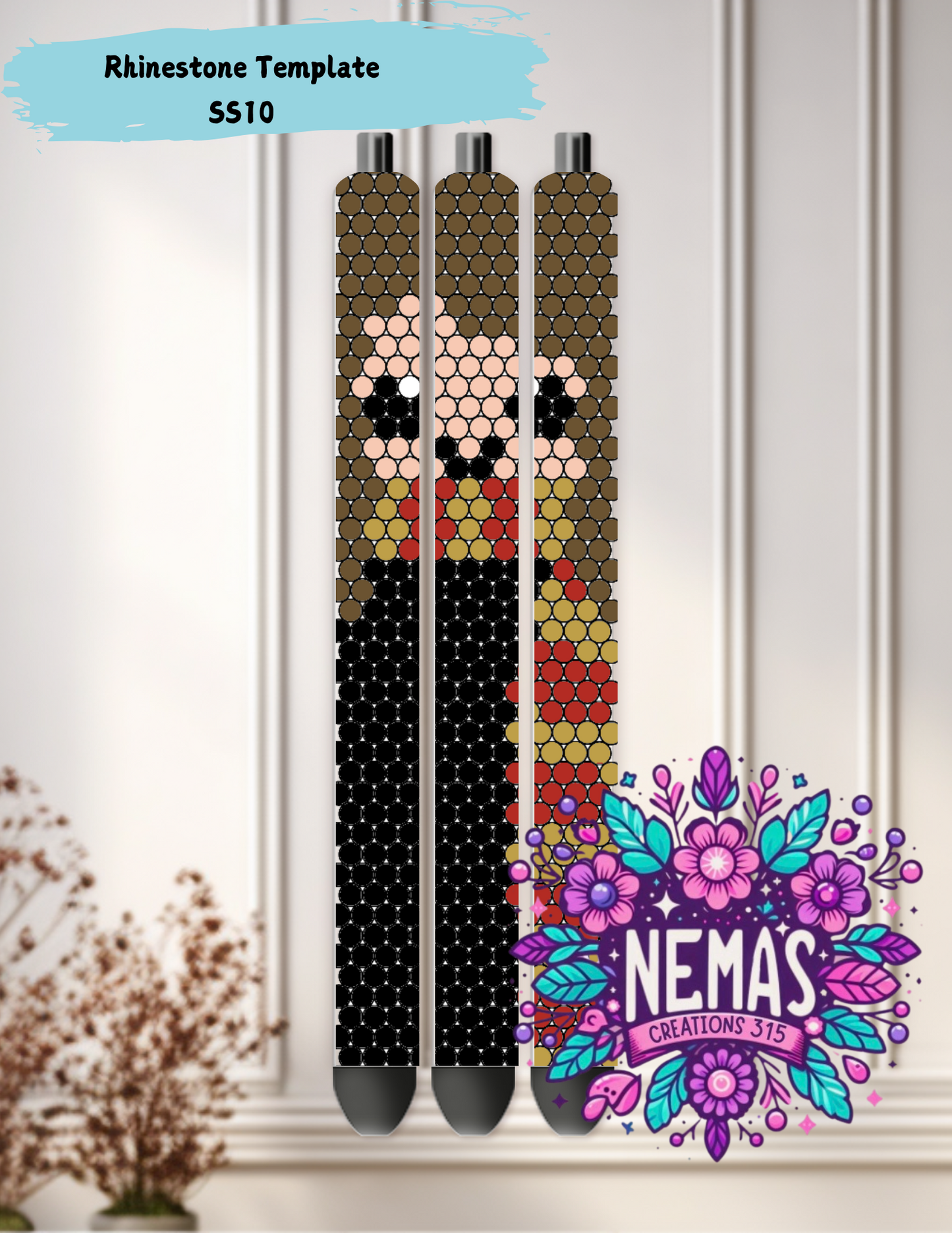 Hermione Wizard SS10 Pen Template