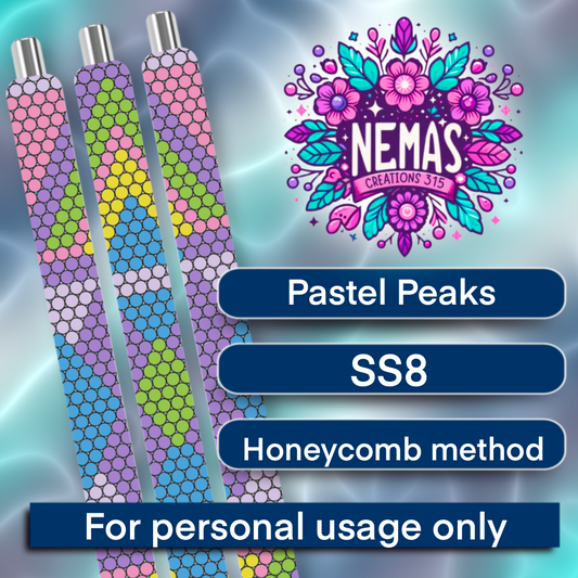 SS8 Pen Template Pastel Peak