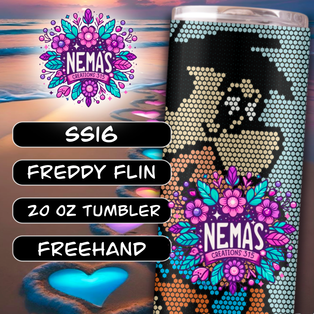 20oz SS16 Tumbler Template